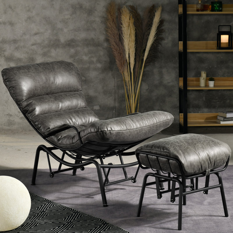 Chaises berçantes, Gris