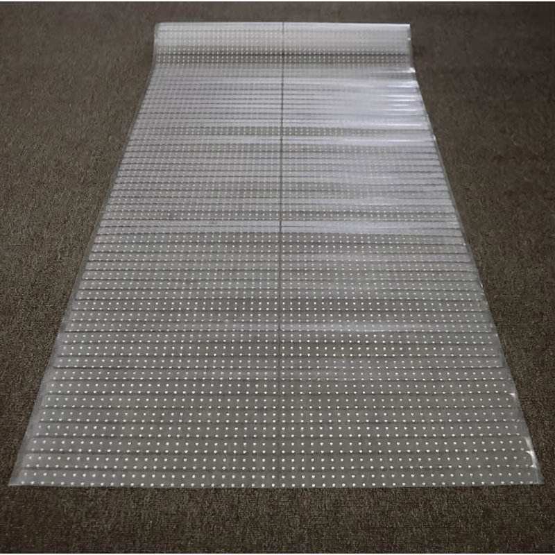 Tapis rectangulaire Audee avec envers antidérapant, Tapis de couloir 2 pi 3 po x 80 pi