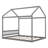 Abdirahin Queen Size Wooden House Bed with Headboard-1742556831