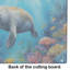 Planche à découper en verre Summer Manatee
