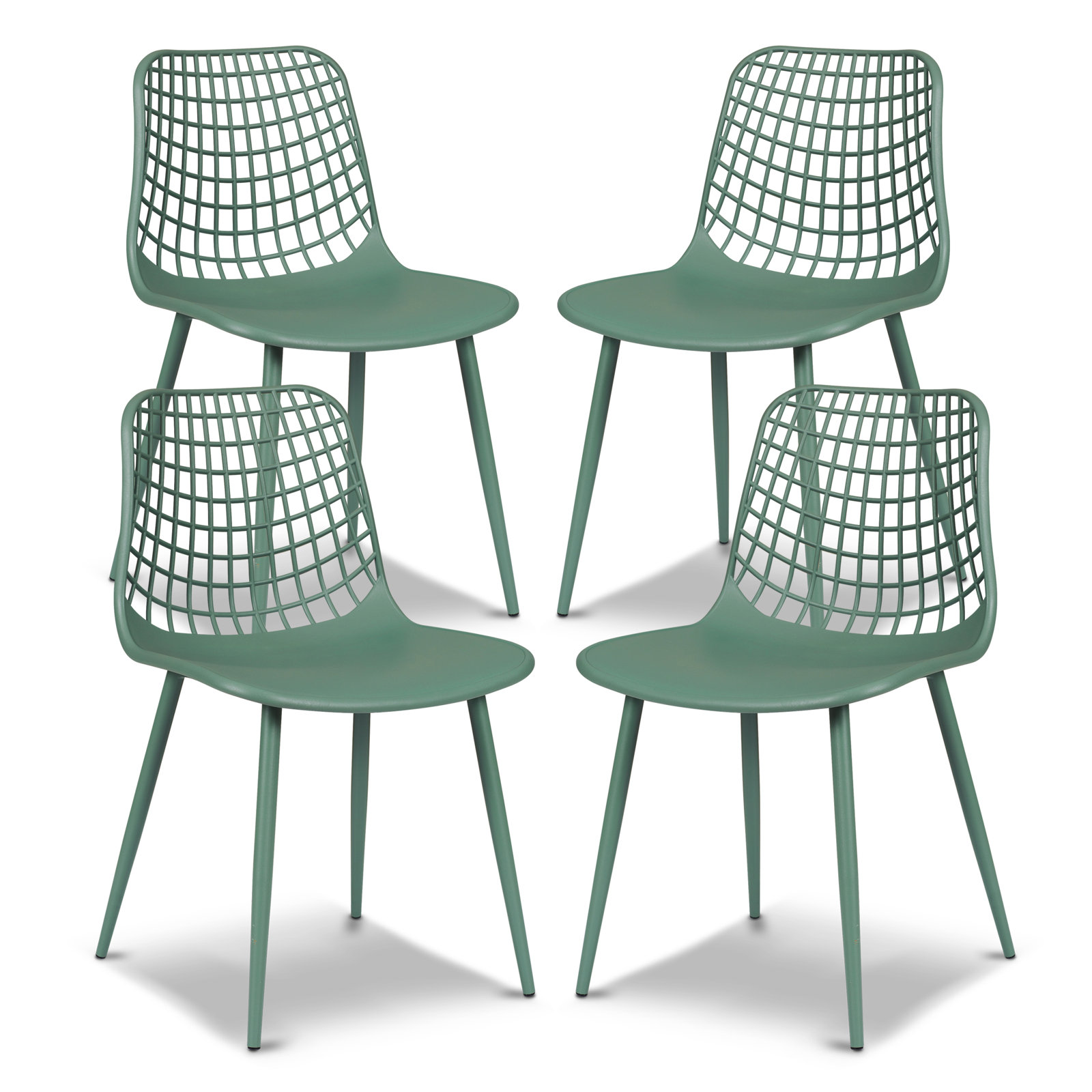 Marais Side Chair, Pistachio Green
