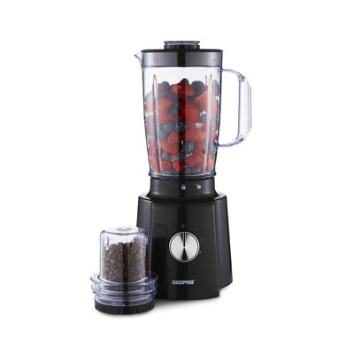 GEEPAS 1.6L Electric Blender Smoothie Maker, Food Jug Blender 650W