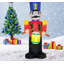 Jouet de Noël casse-noisette gonflable décorations de Noël avec tambour