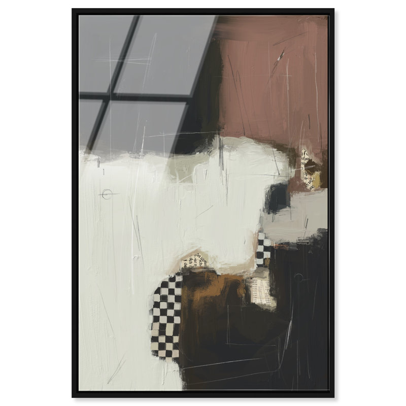 Longing II Print by Oliver Gal, 31"H x 46"W, Black Floater Frame