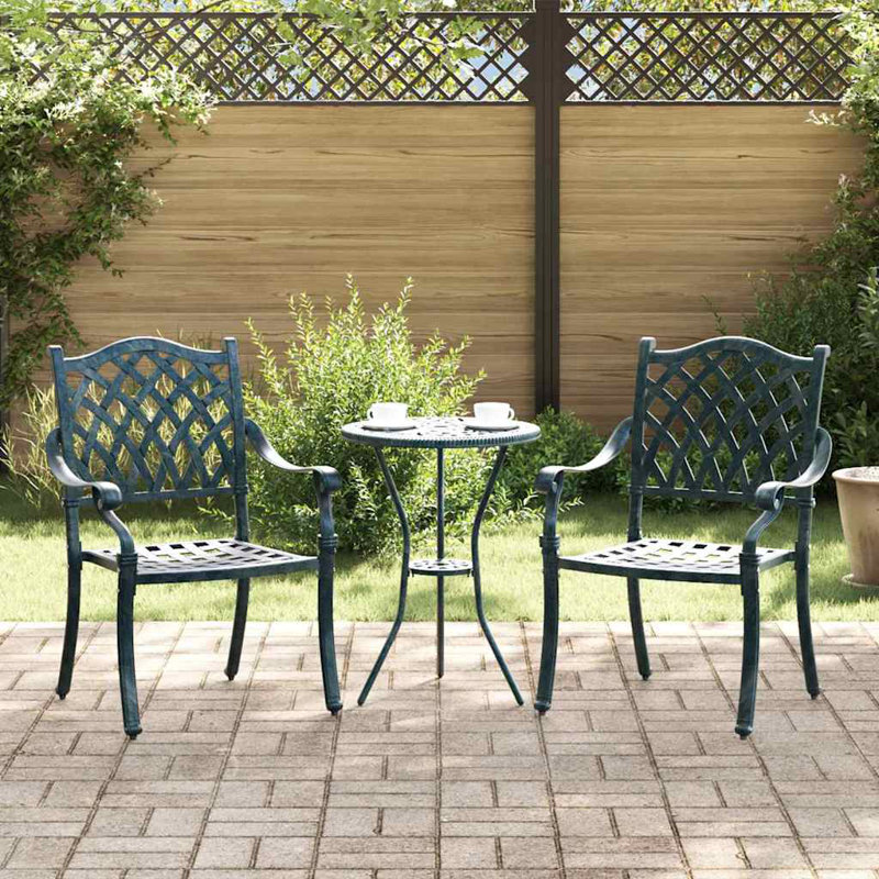 Patio Dining Armchair, Green
