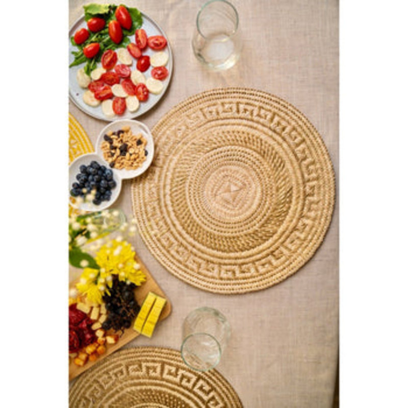 Dejong Plastic / Acrylic No Pattern Round Placemat
