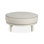Asher Round Ottoman