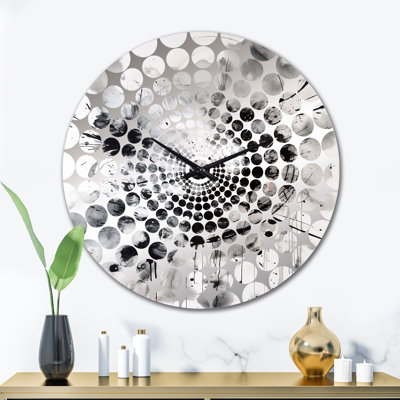 Horloge murale géométrique abstraite Haylee