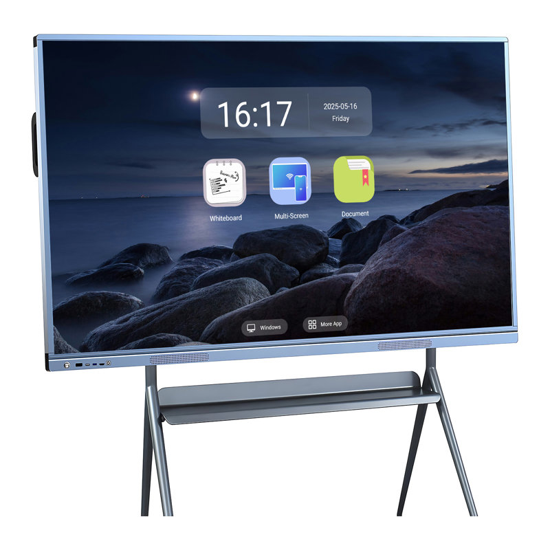 JYXCN Smart Board, tableau blanc interactif 65 pouces, ordinateur à écran tactile tout-en-un avec double système et partage de nuage - parfait pour la salle de classe, le bureau et les présentations?