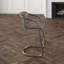 Chiavari Upholstered Stool with Metal Frame-564622947-561358513