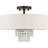 Trexlertown Fabric Semi Flush Mount