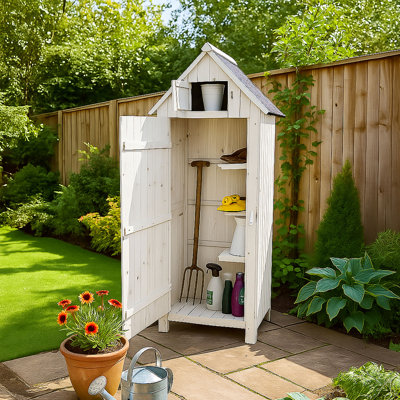 Solid Wood Shiplap Apex Tool Shed
