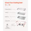 8 Qt Rectangle Chafing Dish Buffet Set Full Size Pan Stainless Steel-522551490