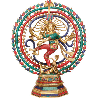Grande Nataraja (statue incrustée)