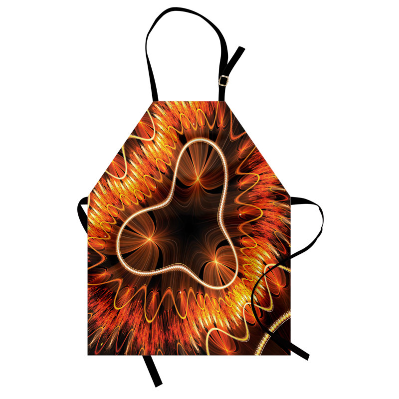 No Pattern Bib Apron