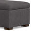 Banc de rangement avec rangement caché Gabbie