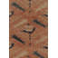 Distressed Homage Hand Knotted Wool Geometric Area Rug-2111611704