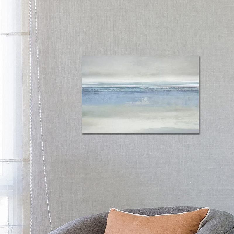 Blue Reflections by Jake Messina - Wrapped Canvas Painting, 66.04 cm H x 45.72 cm W x 1.91 cm D