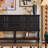 Retro Multifunctional Console Table