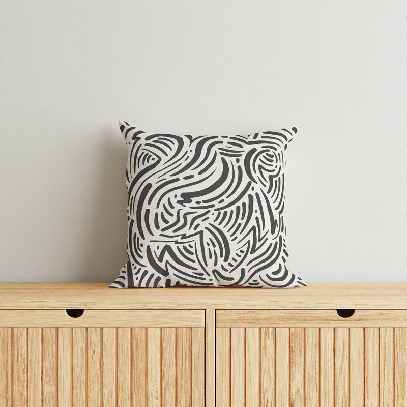 Coussin décoratif Cozy Swirl