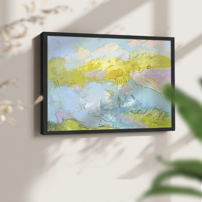 Learning to Fly -Framed Print - Restickable