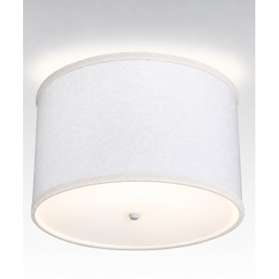 Kimsey Linen Flush Mount