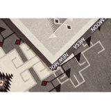 Mesa Hand Knotted Wool Geometric Shapes Area Rug