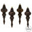 7" 4-Finish Finial Ornament-1383399035