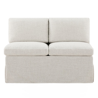 Solid Wood Performance Upholstered Dining Bench