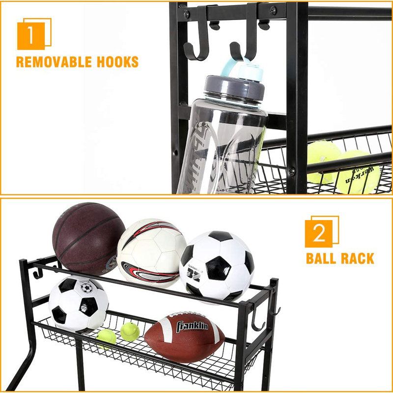 Steel Multi-Use Sports Rack