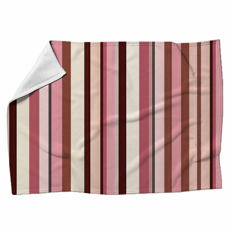 Machine Printed Throw Blanket, Twin