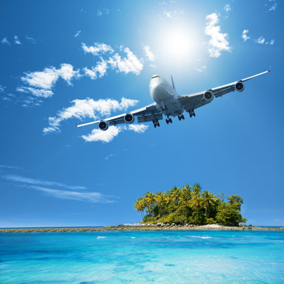 "Tropical vacances" par Cgiheart - photographie sur toile tendue