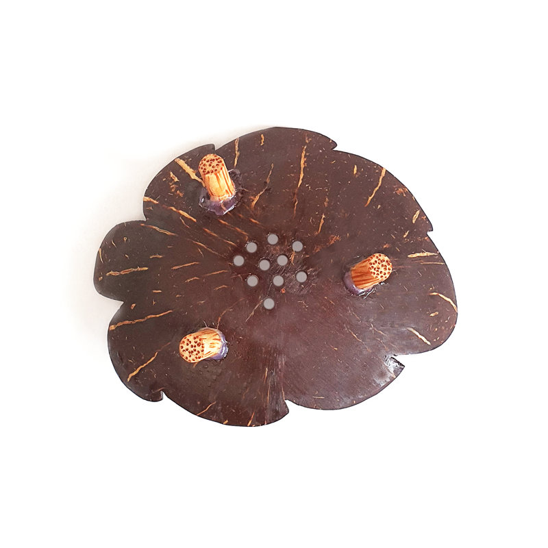 Porte-savon feuille de noix de coco
