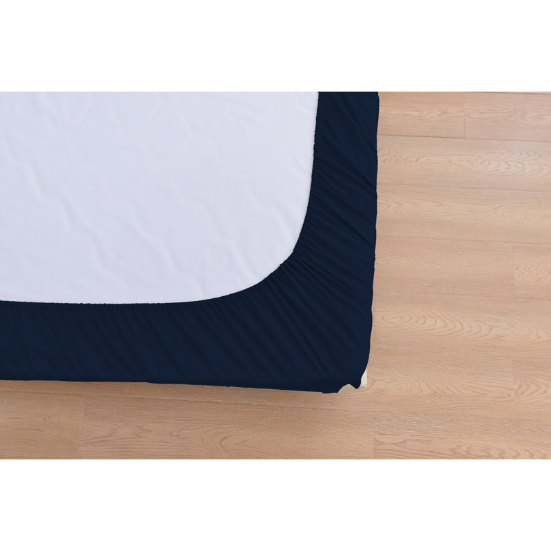 1800 Rayon from Bamboo Sheet Set, Cobalt Blue, Full/Double