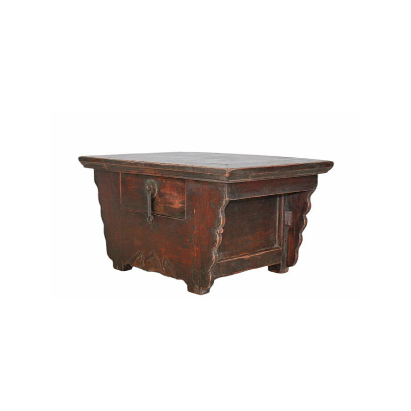 Table de chevet en bois massif 24,015748031496063 po