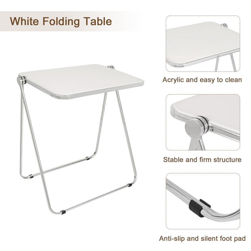 End Table, White
