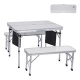 Paulmino 4 - Person Patio Dining Set with Rectangular Table