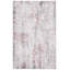 Tapis rouille / gris Vogue 117-954703054