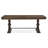 Extendable Trestle Dining Table With 4 Upholstered Side Chairs Buffet And Hutch-663911460