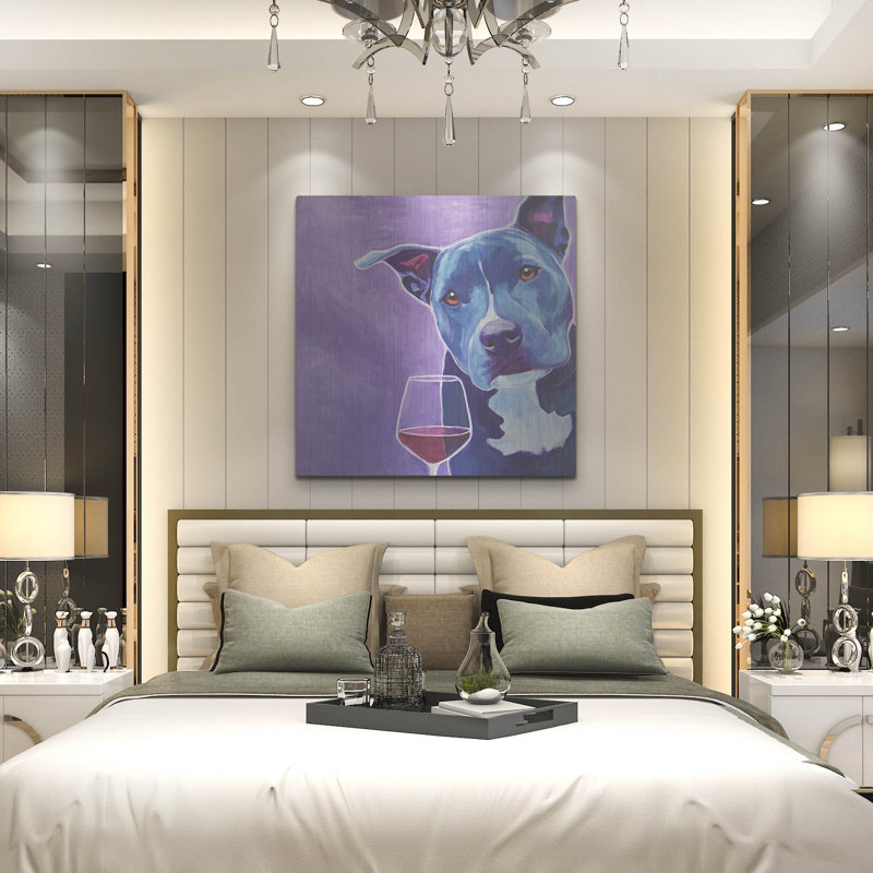 «Shakti With Wine» par Dawg Painter, H 36 po x l 36 po