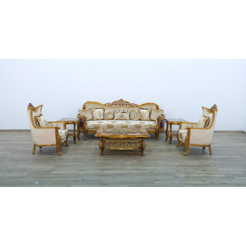 Maggiolini Configurable 3 Piece Living Room Set