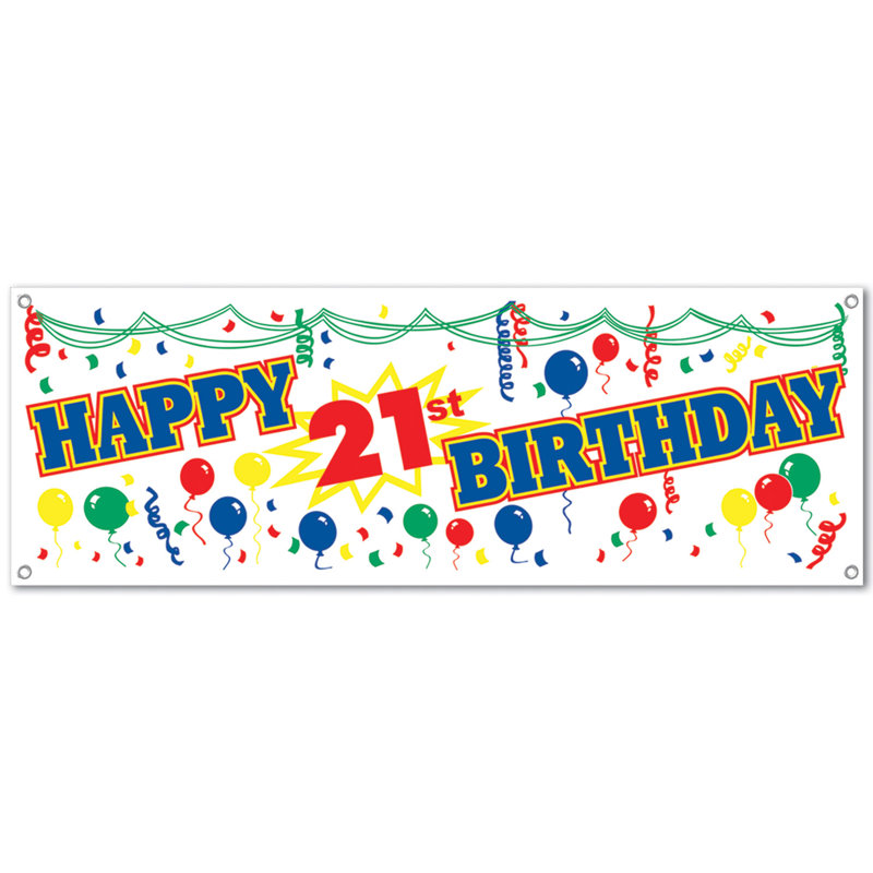 Bannière de joyeux 50e anniversaire, 21