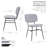 Aquasco 18.5'' H Velvet Upholstered Side Chair-252838435