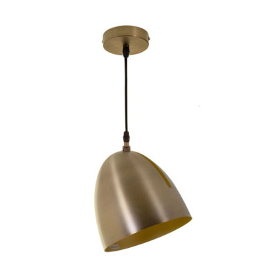 Natasha 1 - Light Bronze Single Pendant