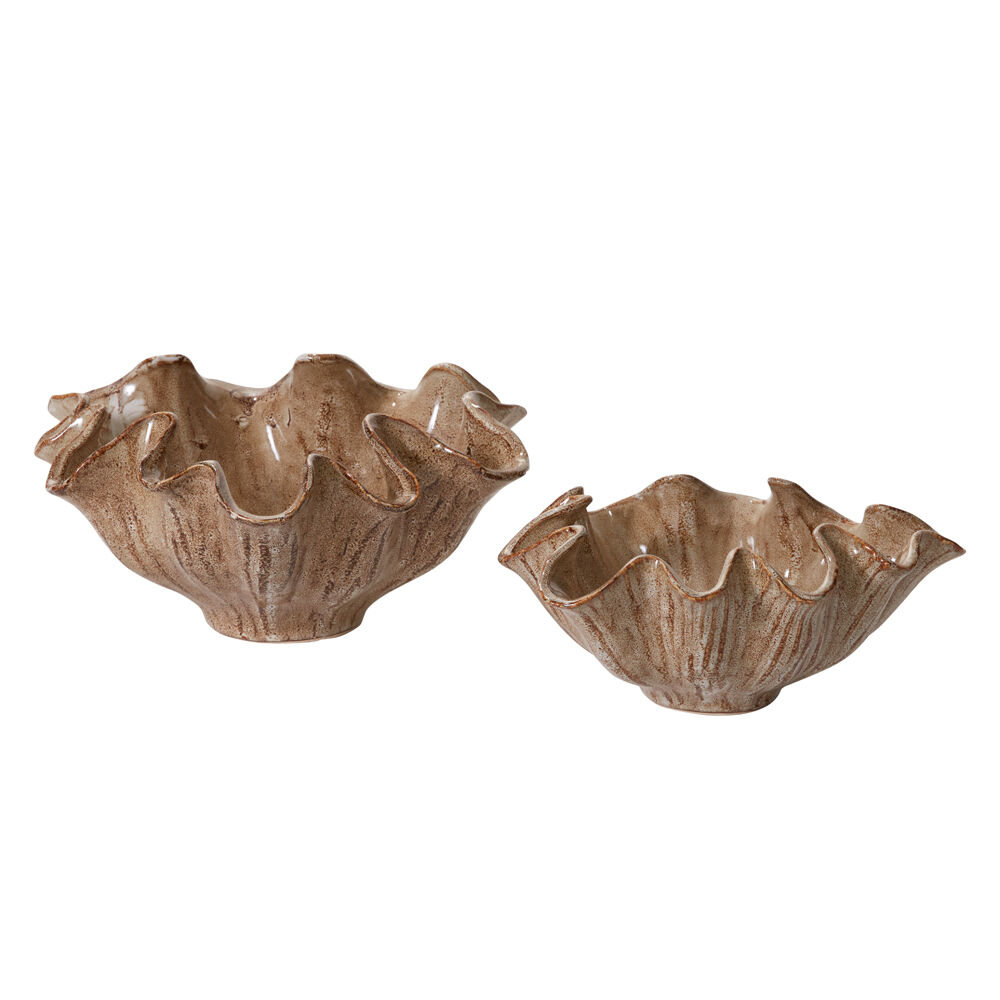 Icaria Bowl 11"x 10"x 5", 5'' H x 11'' W x 10'' D