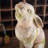 The Holiday Aisle® Modern Faux Concrete Rabbit With Head Up In Multicolor