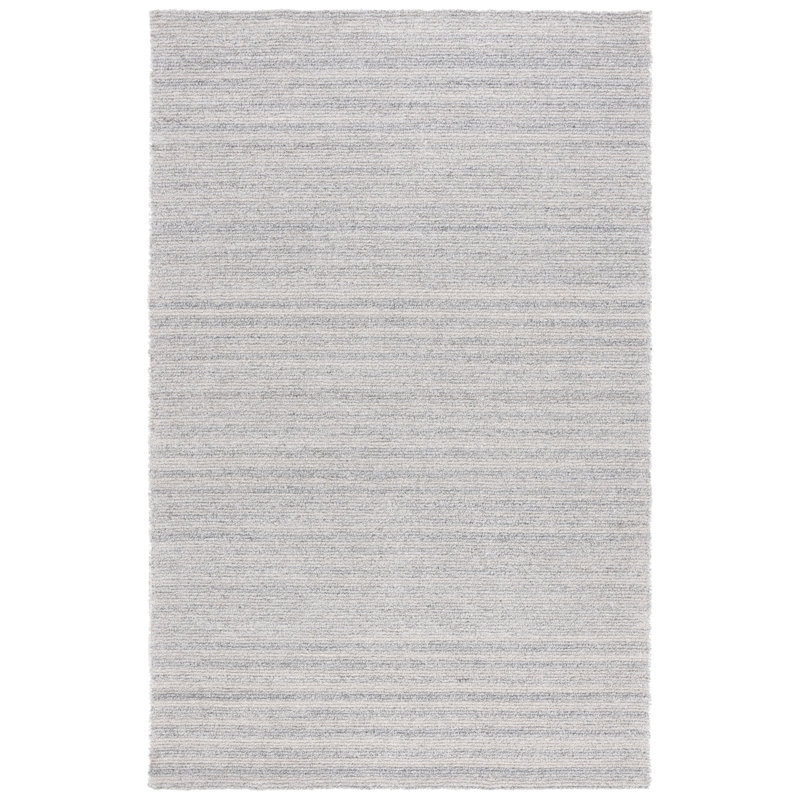 Ebony Hand Tufted Pet Yarn Pile Rug, Square 6'