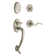 Logan Handleset with Single Cylinder Deadbolt and Door and Rosette