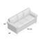 Foster 97.5" Sofa with Reversible Cushions-1049214523-1049207412