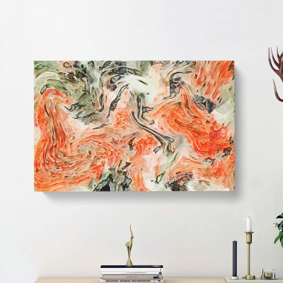 The Moments In Abstract - Wrapped Canvas